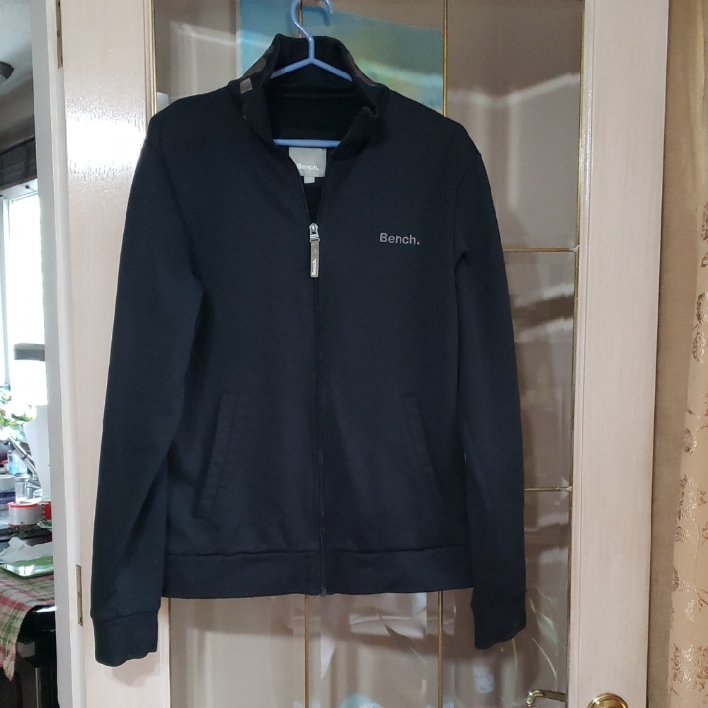 Bench full zip Jogging Jacket.  Black. Size L